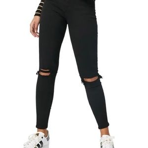High Waist Ripped Skinny Jeans
TOPSHOP